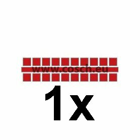 Enkele puntjes strips p/st