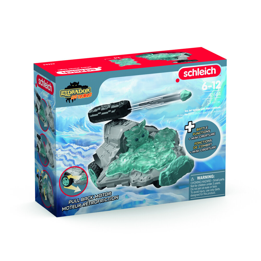 Schleich 42664 IJs straalvoertuig met Mini Creature