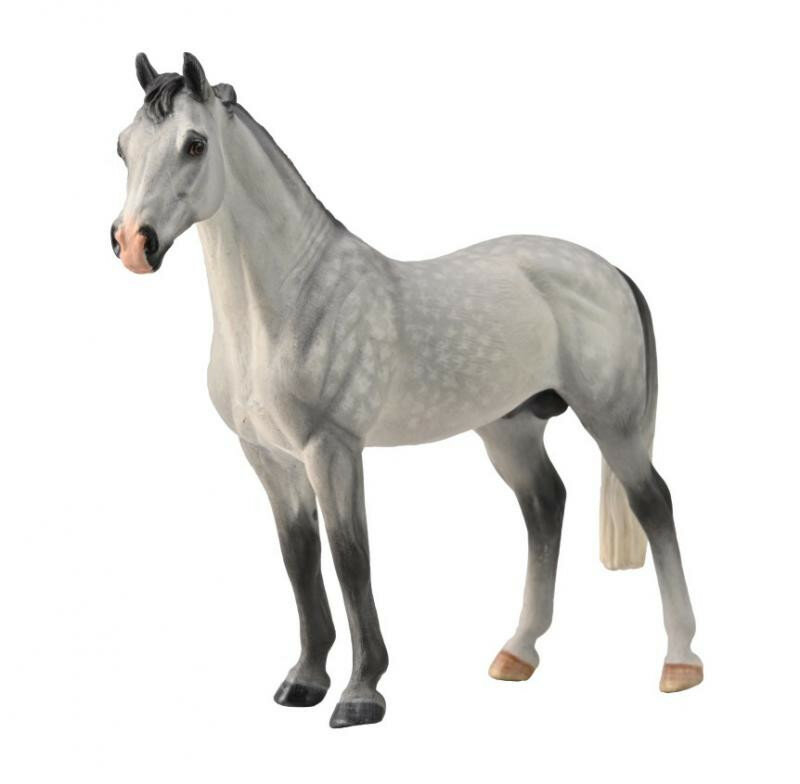 Collecta 88957 Hannoveraanse Hengst gevlekt grijs