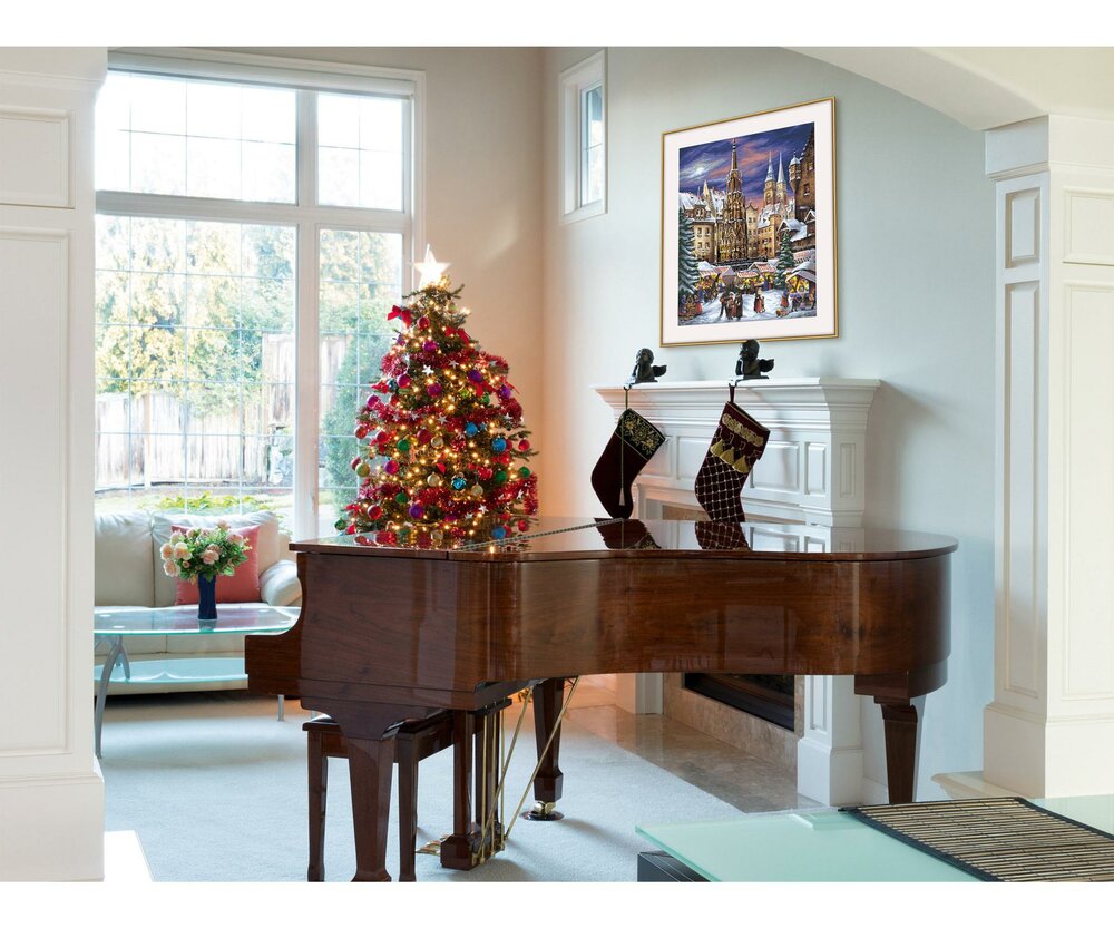 Kerstmarkt Neurenberg - Schipper 40 x 50 cm