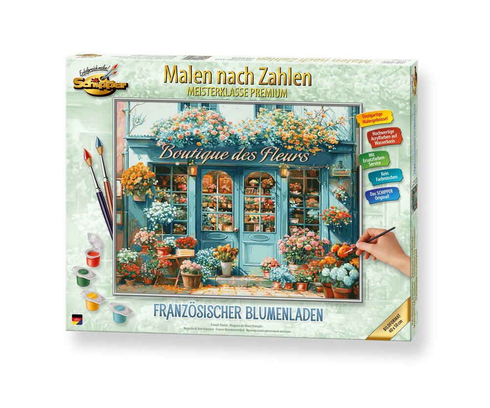 Franse Bloemenwinkel - Schipper 40 x 50 cm