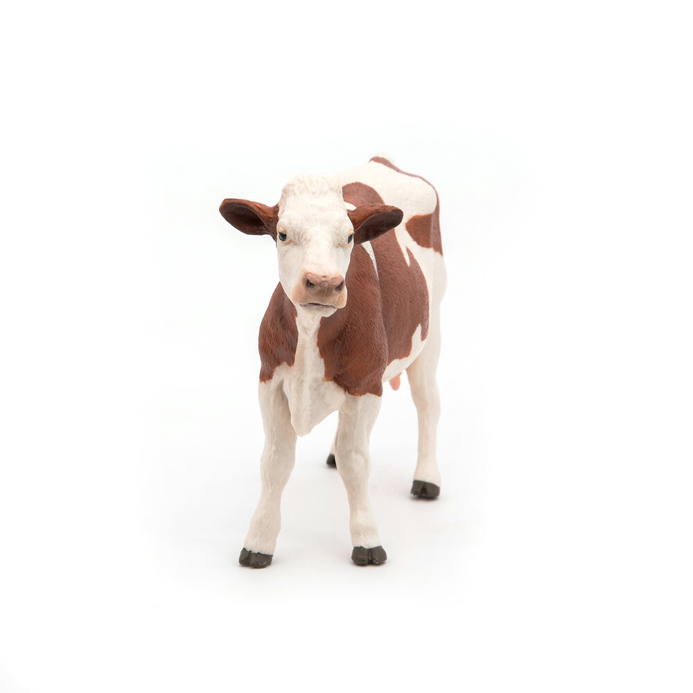 Papo 51165 Bruin witte koe