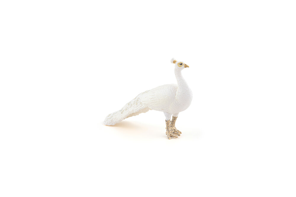 Papo 51192 Witte Pauw