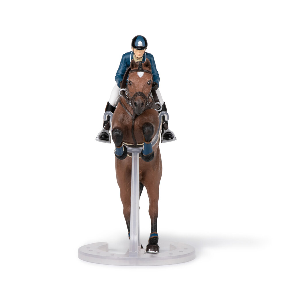 Papo 51562 Springpaard met ruiter (2020)