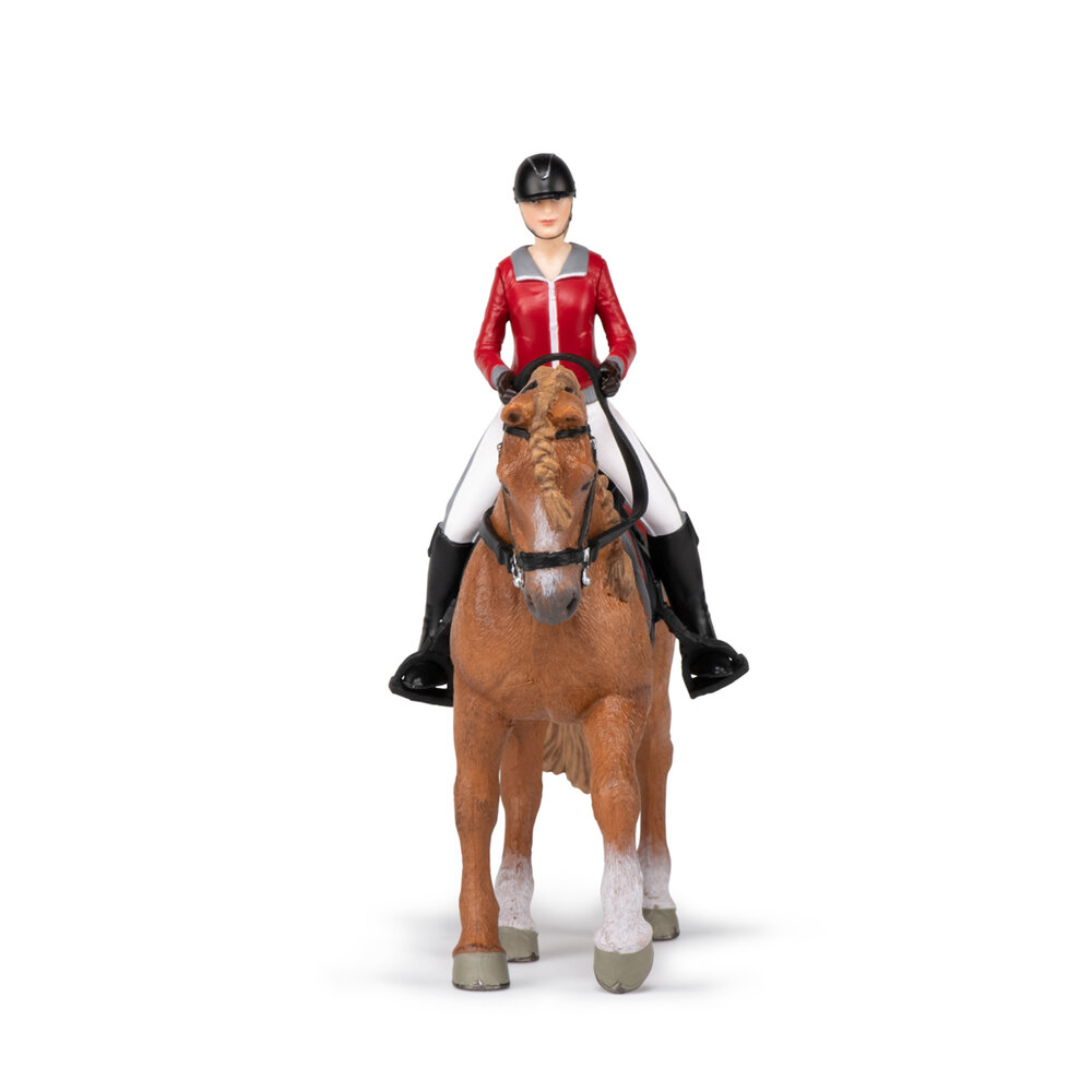 Papo 51564 Wandelpaard met ruiter