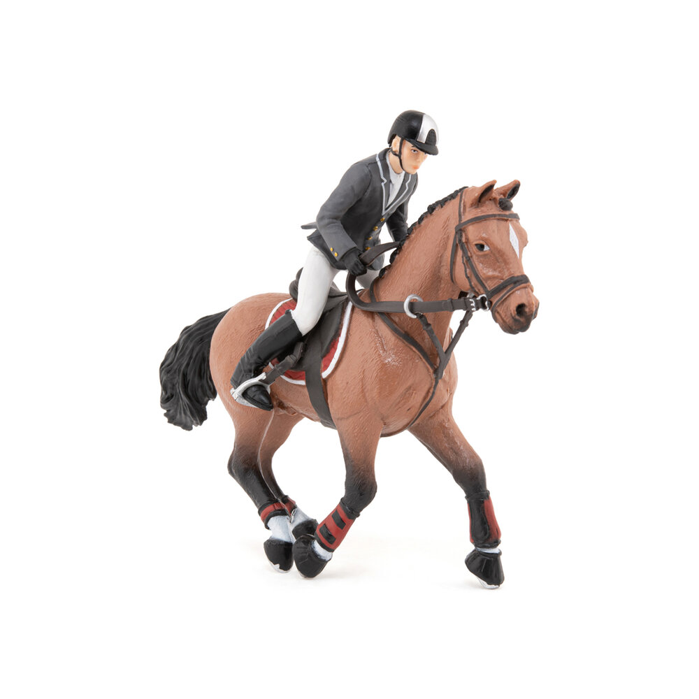 Papo 51561 Competitie ruiter op paard