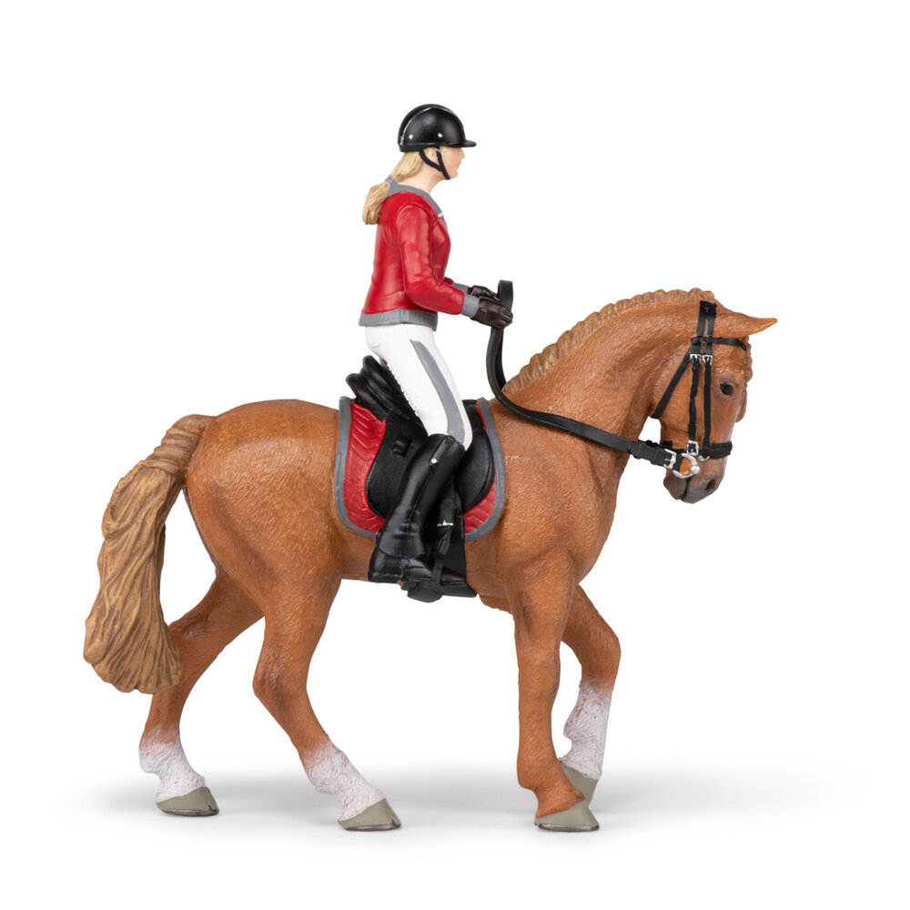 Papo 51564 Wandelpaard met ruiter