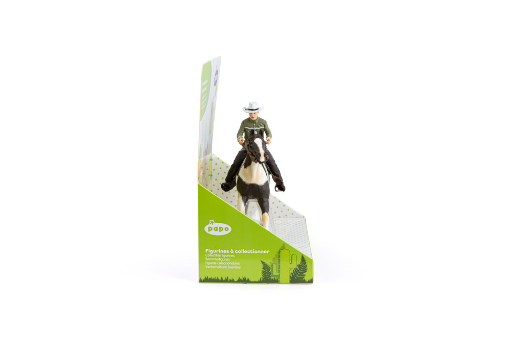 Papo 51573 Cowboy met paard