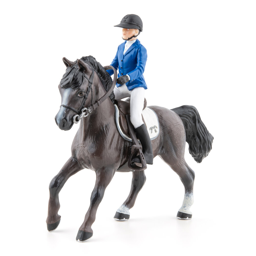 Papo 51577 Eden en Qimbaya (Paard met ruiter)