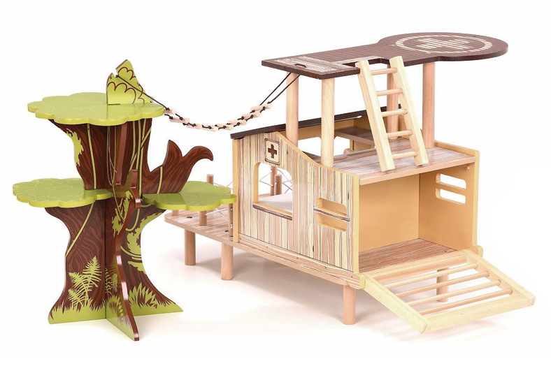 Papo 60121 Dschungel Krankenhaus