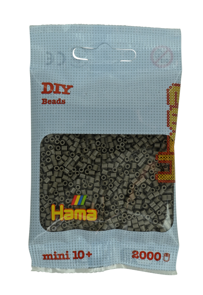 Hama mini kralen kl 117 Grijsbruin