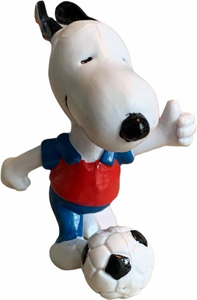 Schleich Snoopy als Voetballer