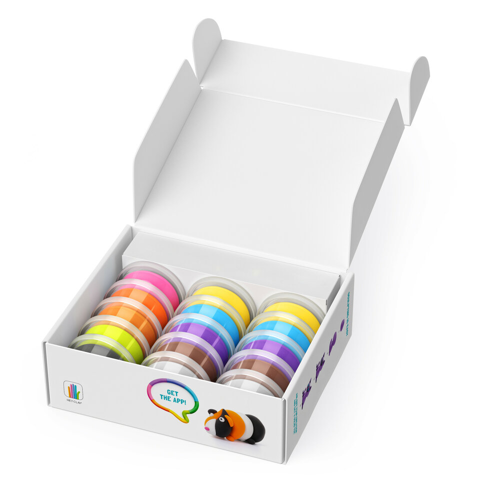 Hey Clay - Fluffy Pets - 15 potjes