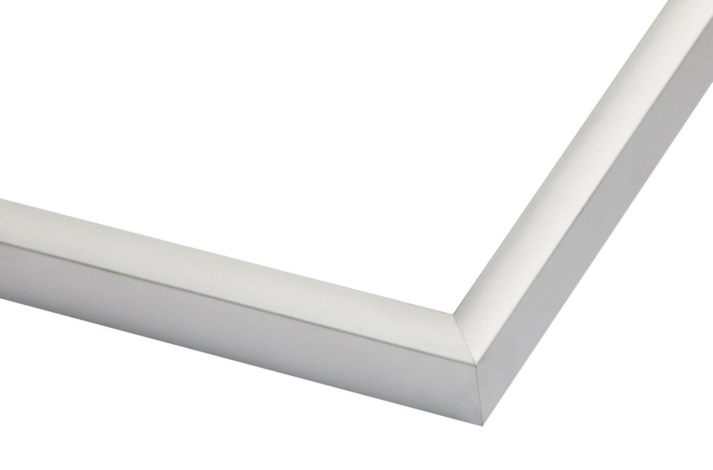 Mat Zwarte Aluminium Drieluik Lijst 40 x 120 cm