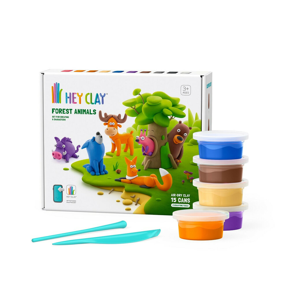 Hey Clay - Bosdieren - 15 potjes