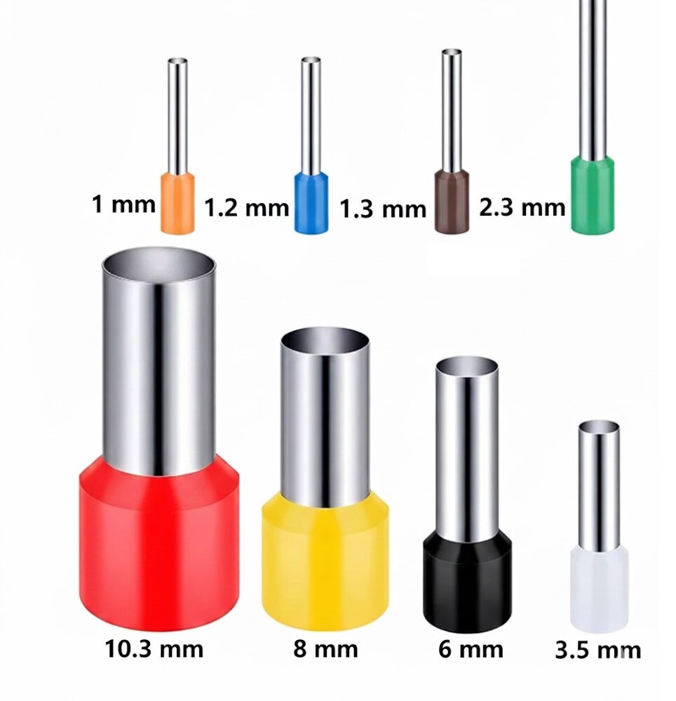 Polymeerklei Ronde Uitstekers (8 stuks)