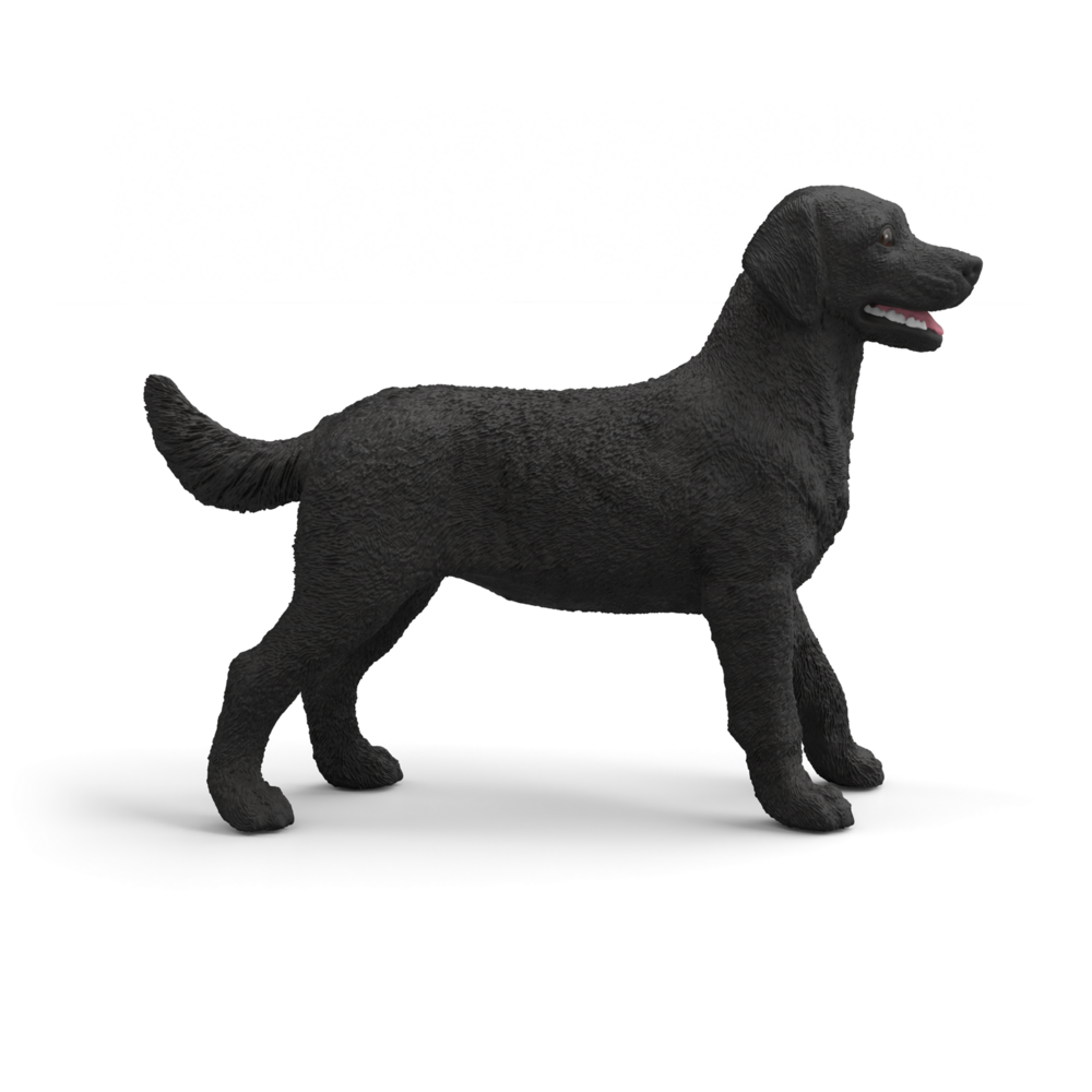Schleich 14923 Zwarte Labrador Retriever teefje