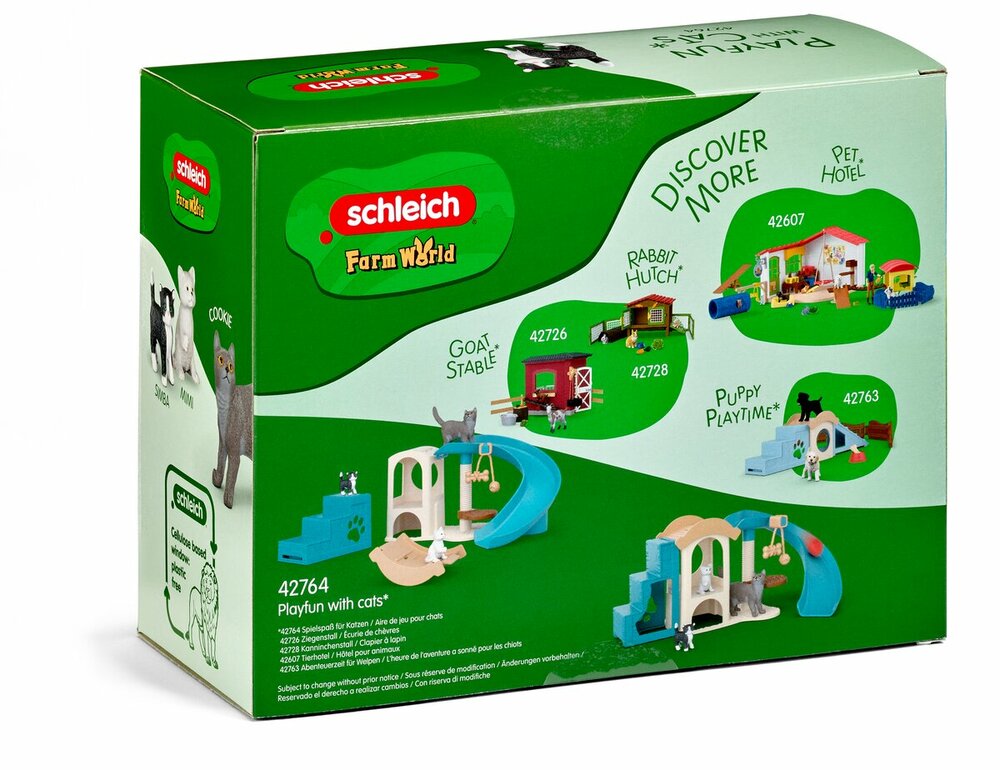 Schleich 42764 Speelplezier voor katten