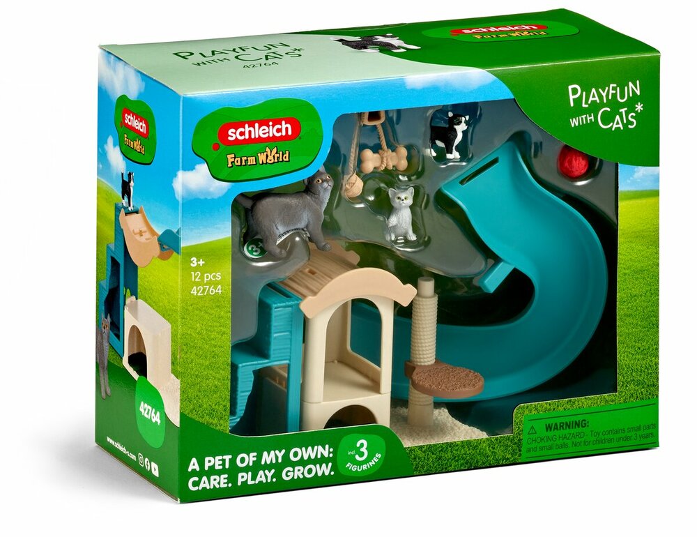 Schleich 42764 Speelplezier voor katten