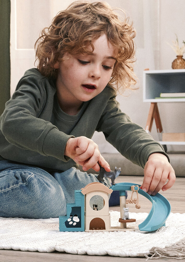 Schleich 42764 Speelplezier voor katten