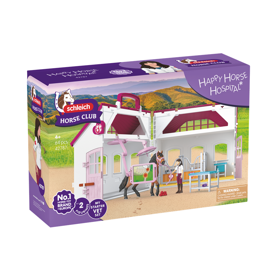 Schleich 42787 Paardenkliniek Helende Hoeven (Paarden Ziekenhuis)