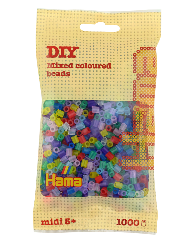 Hama Strijkkralen 53 Transparant Mix
