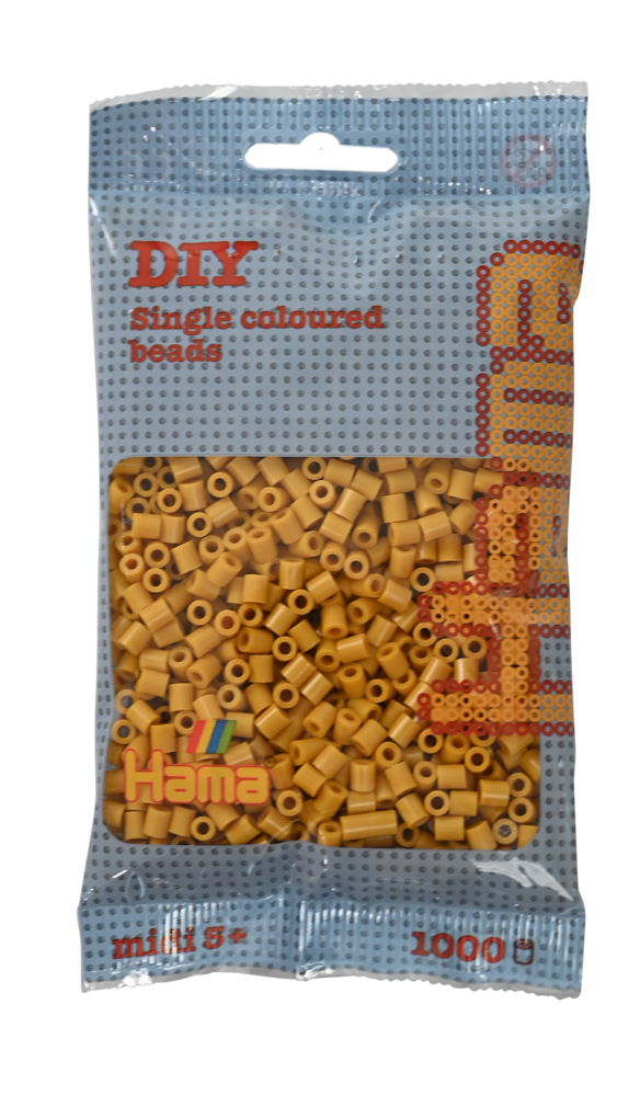 Hama strijkkralen 122 Mosterdgeel