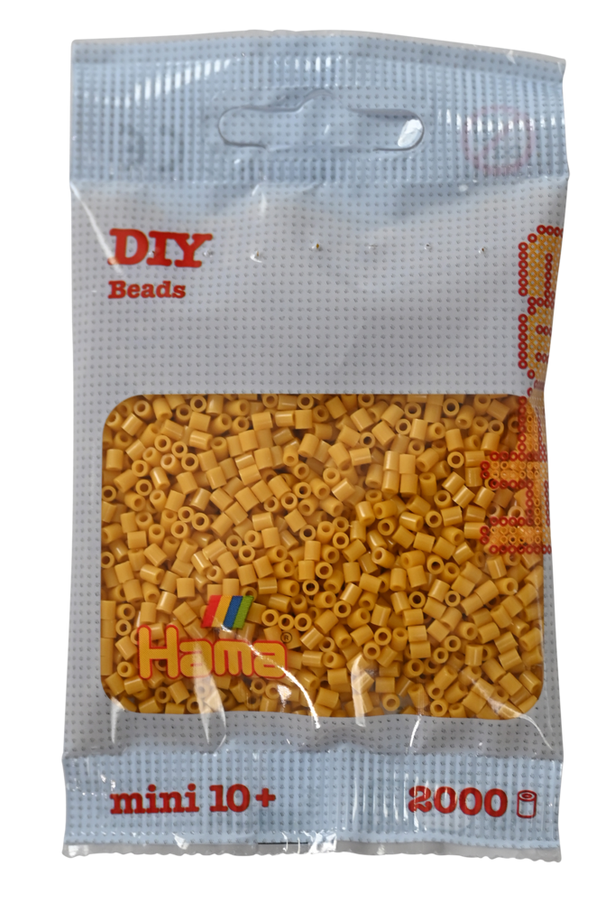 Hama mini kralen kl 122 Mosterd Geel