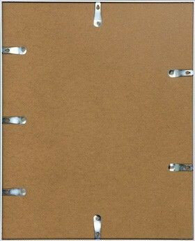 Mat Zwarte Aluminium Drieluik Lijst 40 x 120 cm
