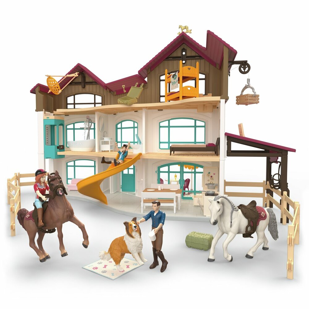 Schleich 42785 Lakeside Villa &amp; Weide van Schleich