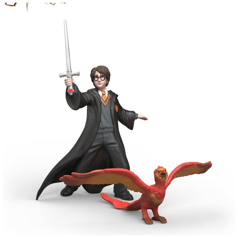 Schleich 14994 Harry &amp; Felix de Feniks&trade; met zwaard detail-variant