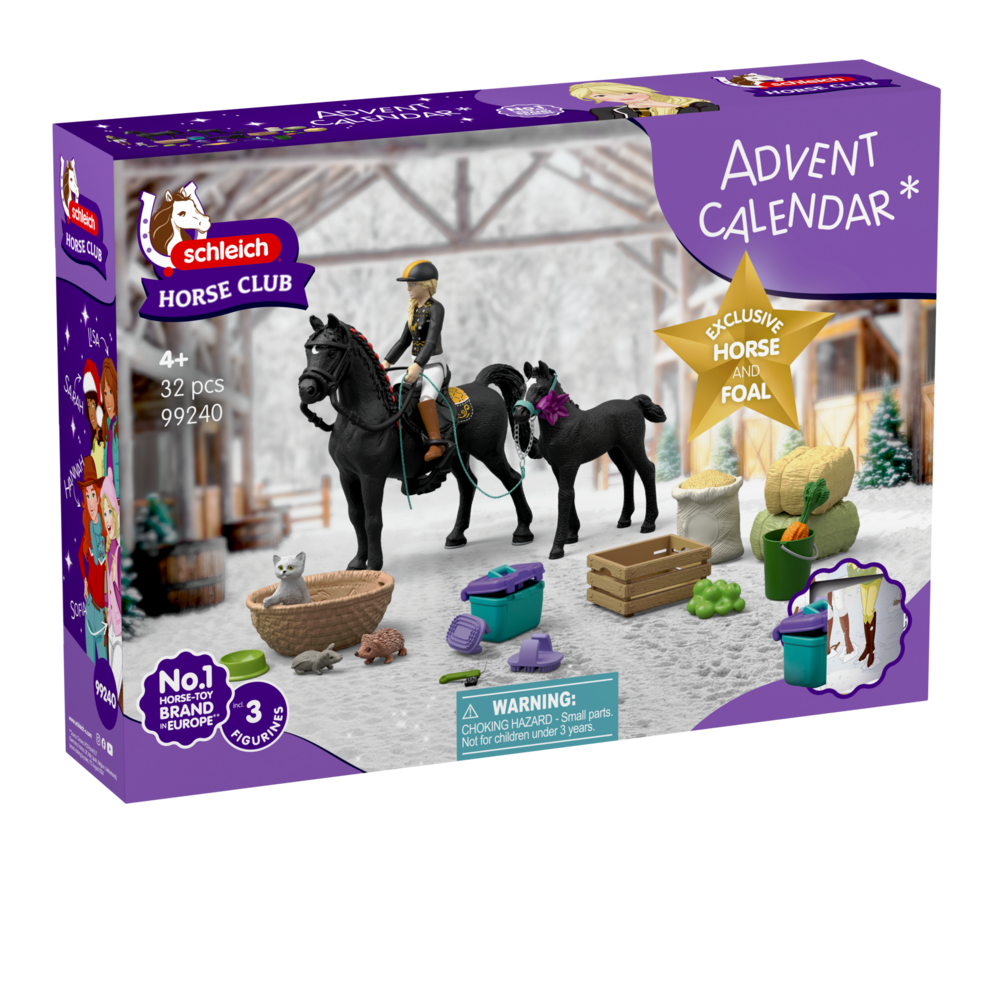 Schleich 99240 Adventskalender Horse Club 2026 afbeelding 4