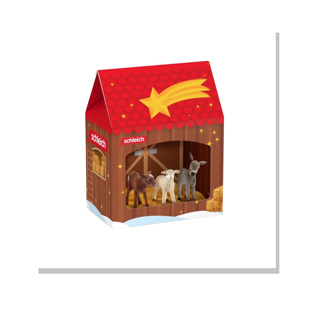 Schleich 42822 Farm World Kerstset studio-variant