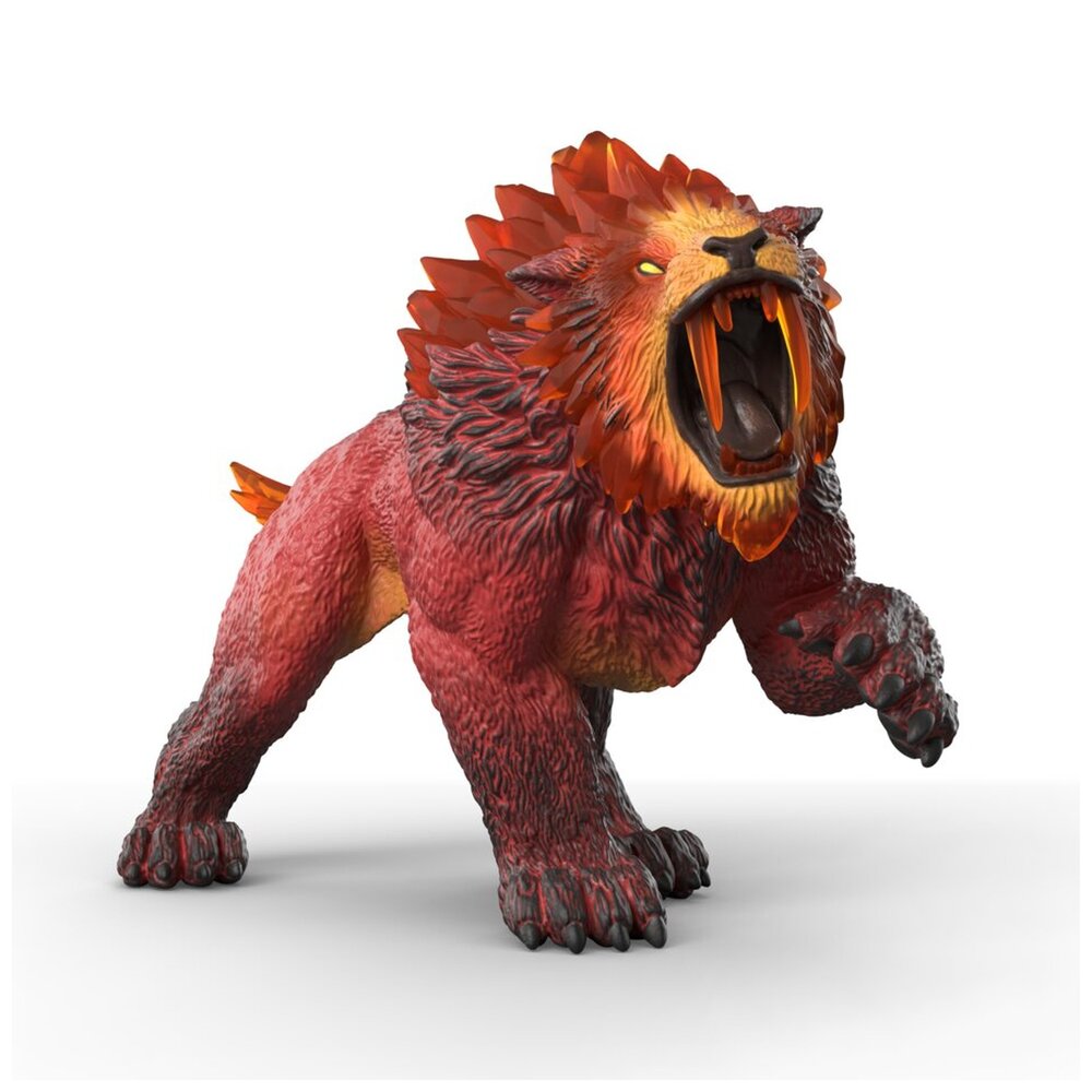 Schleich 70899 Lava Sabeltandtijger detail-variant