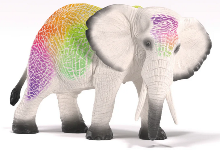 Schleich 72267 Elephant - 90 Years Edition - schellens-speelgoed