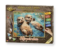 Schilderen op nummer otters 