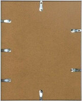 Mat Zwarte aluminium lijst 24x30 cm