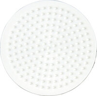 Grondplaat Hama rond klein (wit)