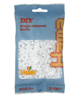 Hama strijkkralen 01 Wit