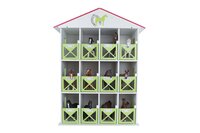 Kids Globe paardenstal hotel met 12 boxen 1:24