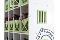 Kids Globe paardenstal hotel met 12 boxen 1:24