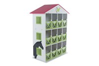 Kids Globe paardenstal hotel met 12 boxen 1:24