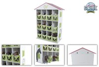 Kids Globe paardenstal hotel met 12 boxen 1:24