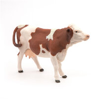 Papo 51165 Bruin witte koe