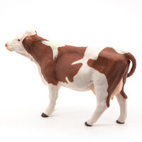 Papo 51165 Bruin witte koe
