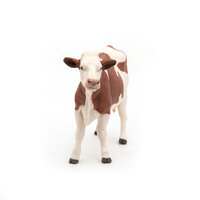 Papo 51165 Bruin witte koe