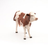 Papo 51165 Bruin witte koe