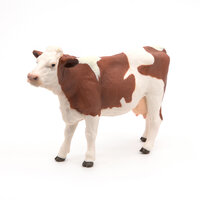 Papo 51165 Bruin witte koe