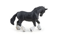 Papo 51517 Shire Hengst  (zwart)