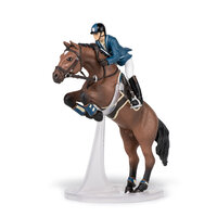 Papo 51562 Springpaard met ruiter (2020)